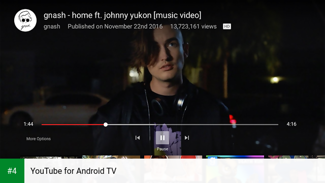 YouTube for Android TV apk screenshot 4