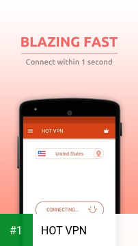 HOT VPN app screenshot 1
