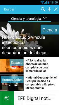 EFE Digital noticias app screenshot 5