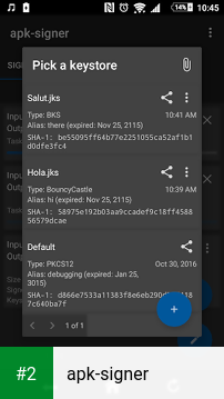 apk-signer apk screenshot 2