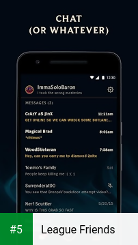 League Friends app screenshot 5