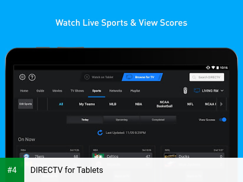 DIRECTV for Tablets apk screenshot 4