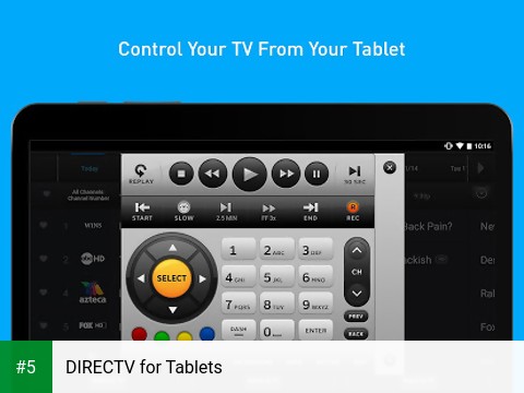 DIRECTV for Tablets app screenshot 5