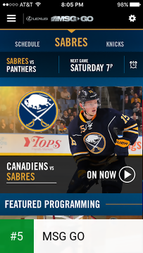 MSG GO app screenshot 5