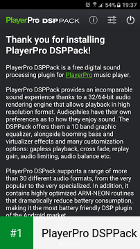PlayerPro DSPPack app screenshot 1
