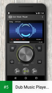 Dub Music Player + Equalizer app screenshot 5