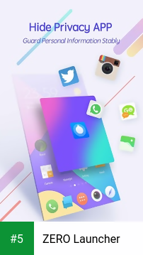 ZERO Launcher app screenshot 5