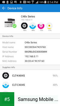 Samsung Mobile Print app screenshot 5