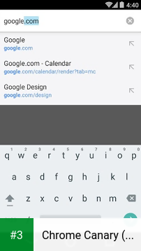 Chrome Canary (Unstable) app screenshot 3