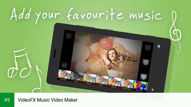 VideoFX Music Video Maker app screenshot 5
