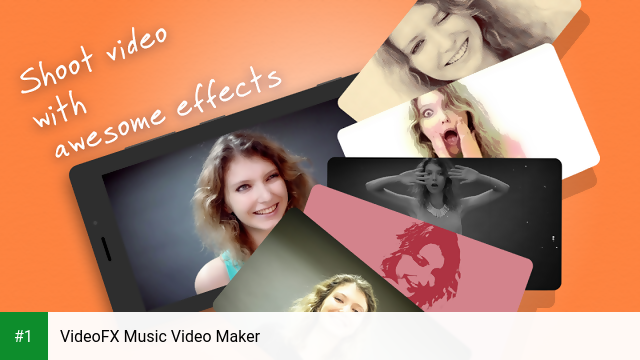 VideoFX Music Video Maker app screenshot 1