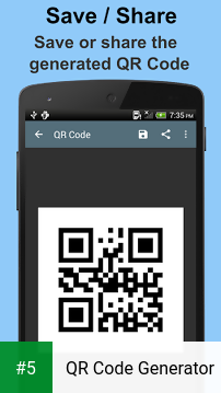 QR Code Generator app screenshot 5