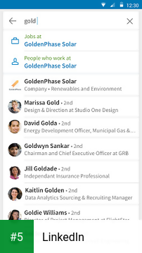 LinkedIn app screenshot 5