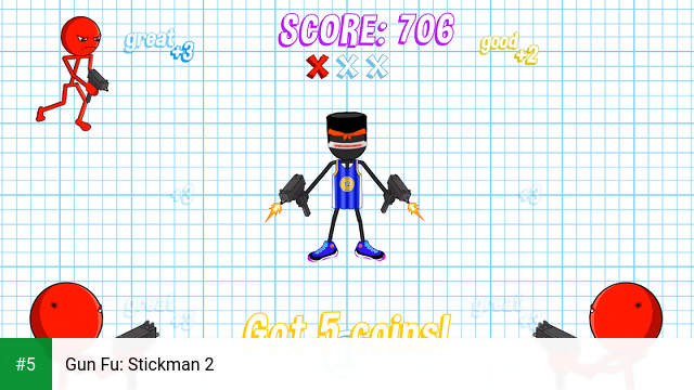 Gun Fu: Stickman 2 app screenshot 5
