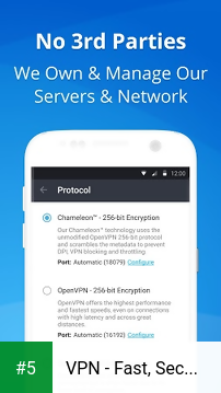 VPN - Fast, Secure & Unlimited WiFi with VyprVPN app screenshot 5