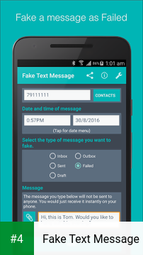Fake Text Message apk screenshot 4