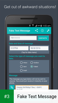 Fake Text Message app screenshot 3