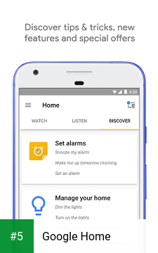 Google Home app screenshot 5