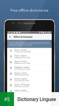 Dictionary Linguee app screenshot 5