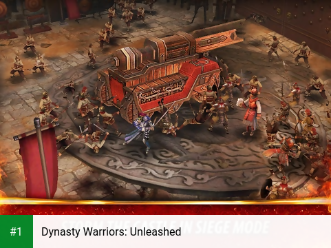 Dynasty Warriors: Unleashed app screenshot 1