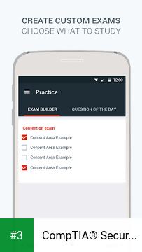CompTIA® Security+ Exam Prep app screenshot 3