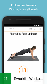 Sworkit - Workouts & Fitness Plans for Everyone app screenshot 1