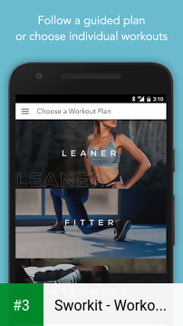 Sworkit - Workouts & Fitness Plans for Everyone app screenshot 3
