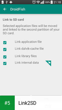Link2SD app screenshot 5