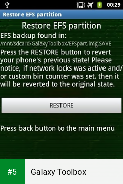 Galaxy Toolbox app screenshot 5