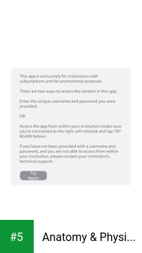 Anatomy & Physiology (Org.) app screenshot 5