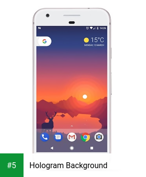 Hologram Background app screenshot 5