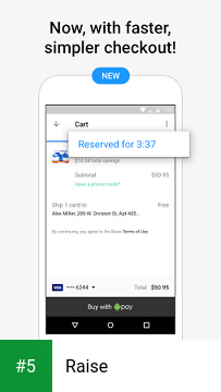 Raise app screenshot 5