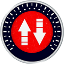 Internet speed meter Pro app icon