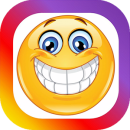 Emoji Keyboard For Instagram app icon