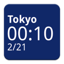 Simple World Clock Widget app icon