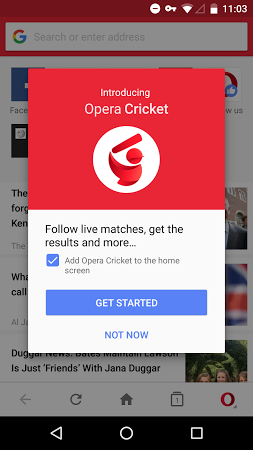 Opera Mini APK latest version - free download for Android