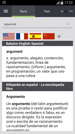 babylon dictionary app