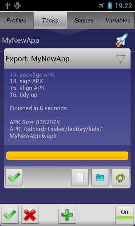 Tasker App Factory APK latest version - download for Android