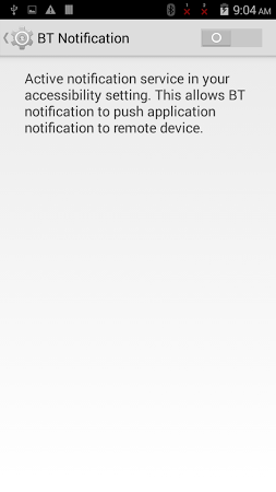 bt notification app gone